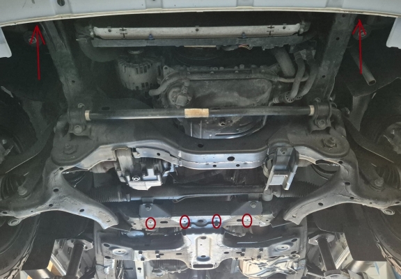 Cubre carter metalico Volkswagen Amarok