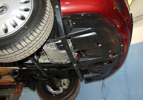 Cubre carter metalico Volvo V40