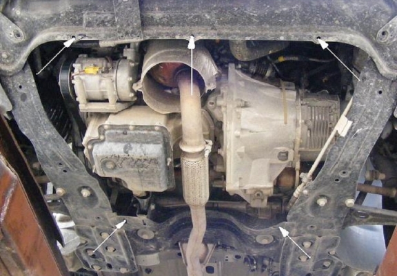 Cubre carter metalico Citroen Jumpy