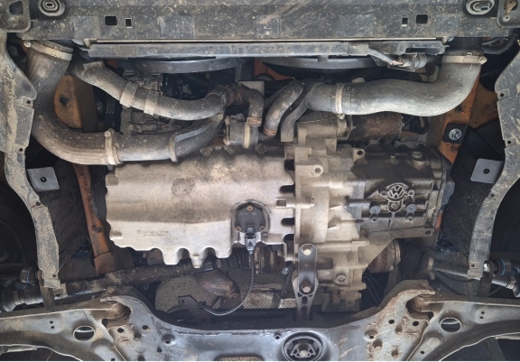 Cubre carter metalico Skoda Superb