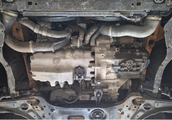 Cubre carter metalico Skoda Superb