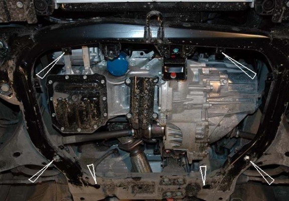 Cubre carter metalico Hyundai I30