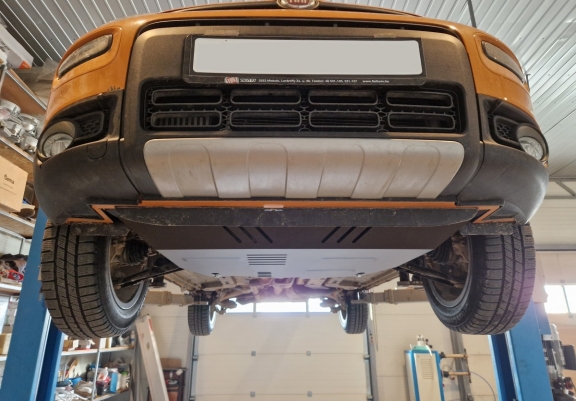 Cubre carter metalico Fiat Panda 4x2