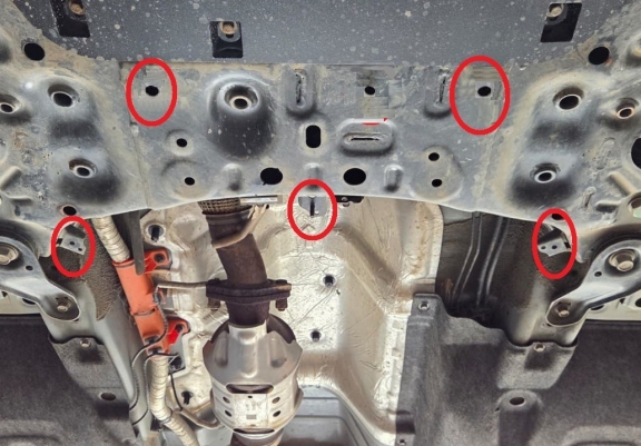 Proteccion para catalizador Hyundai Santa Fe