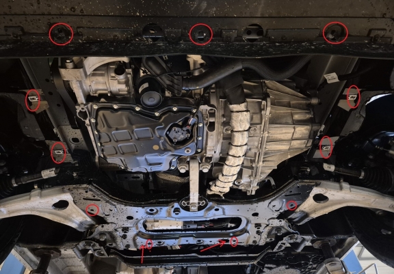 Cubre carter de aluminio Renault Master